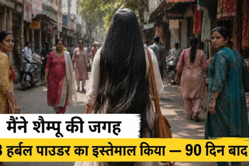मैंने 90 दिन तक रीठा शिकाकाई आंवला Powder से बाल धोए — Dermatologist का जवाब सुनकर हैरान रह गया